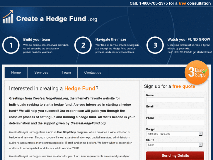 www.createahedgefund.org