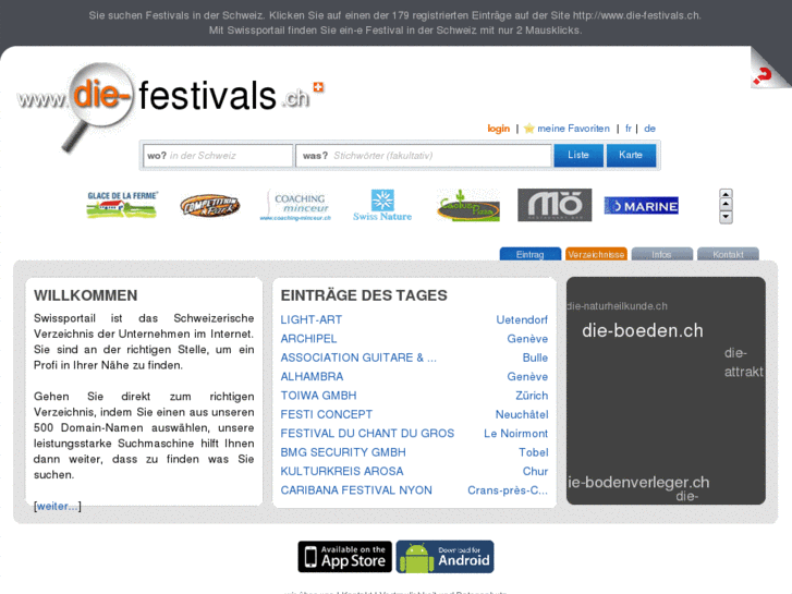 www.die-festivals.ch