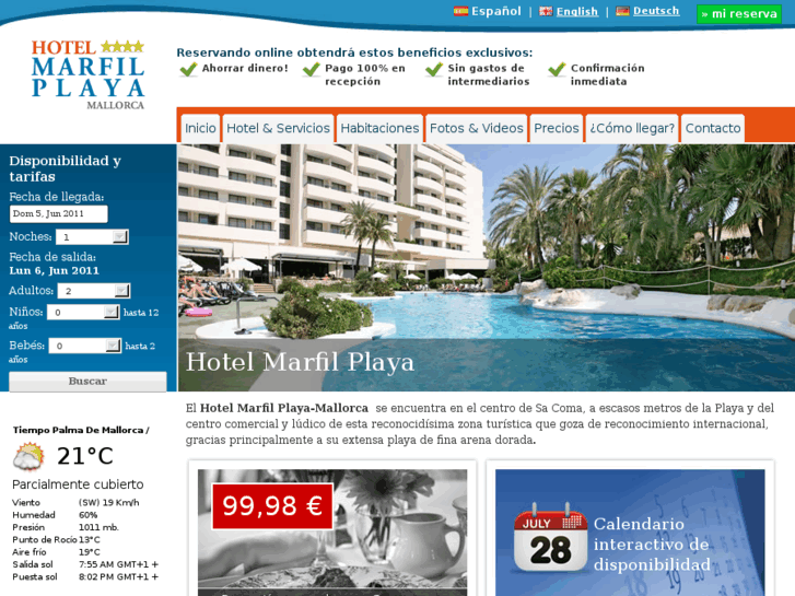 www.hotelmarfilplaya.com