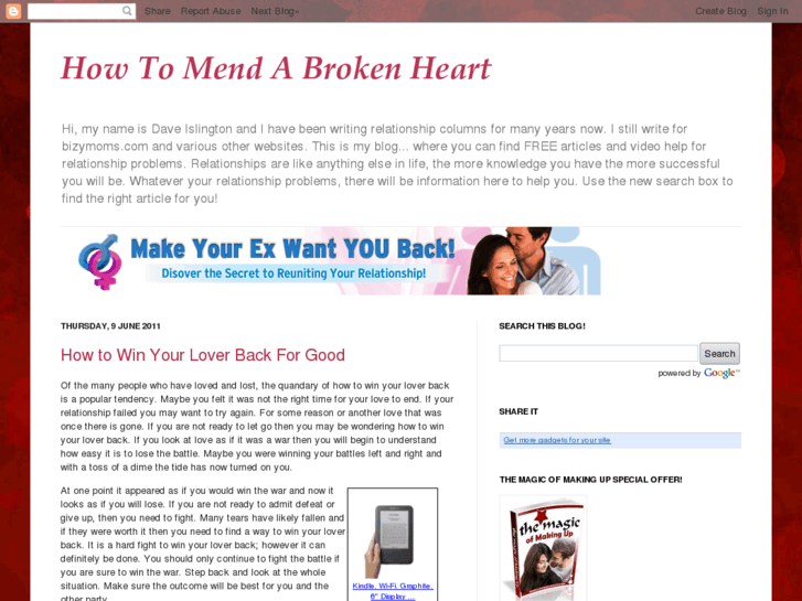 www.howcanyoumendabrokenheart.com