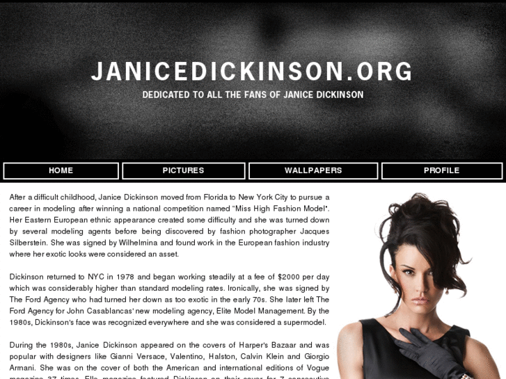 www.janicedickinson.org