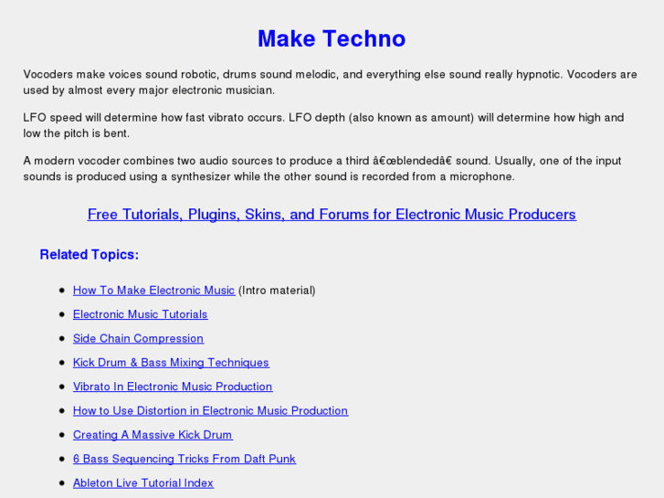 www.maketechno.net