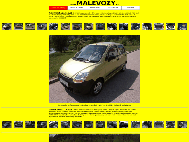 www.malevozy.cz