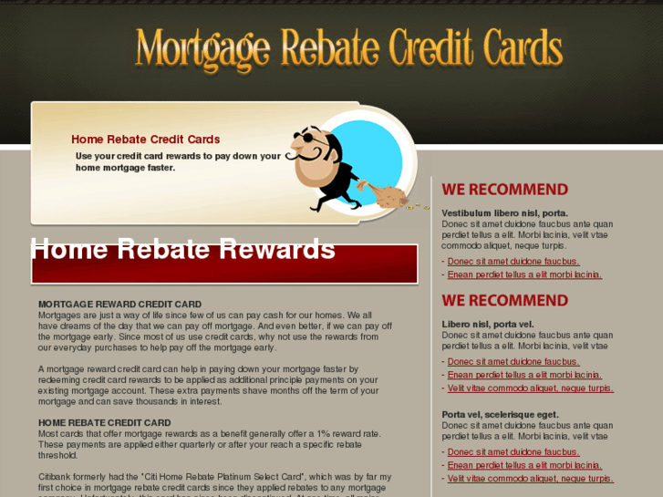 www.mortgagerebatecreditcard.com