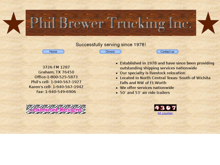 www.philbrewertrucking.com