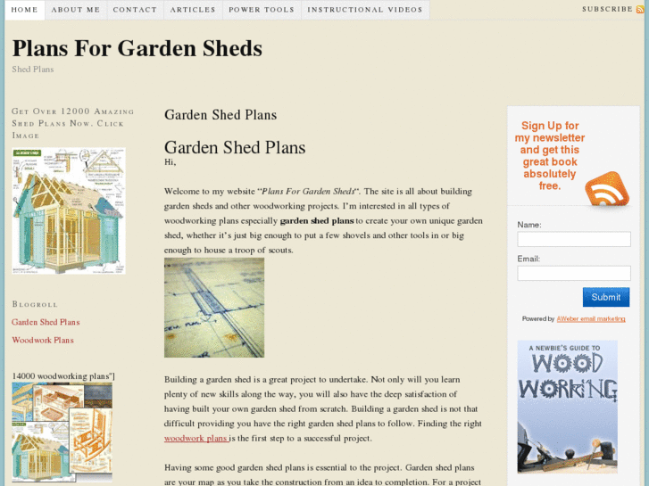 www.plansforgardensheds.com