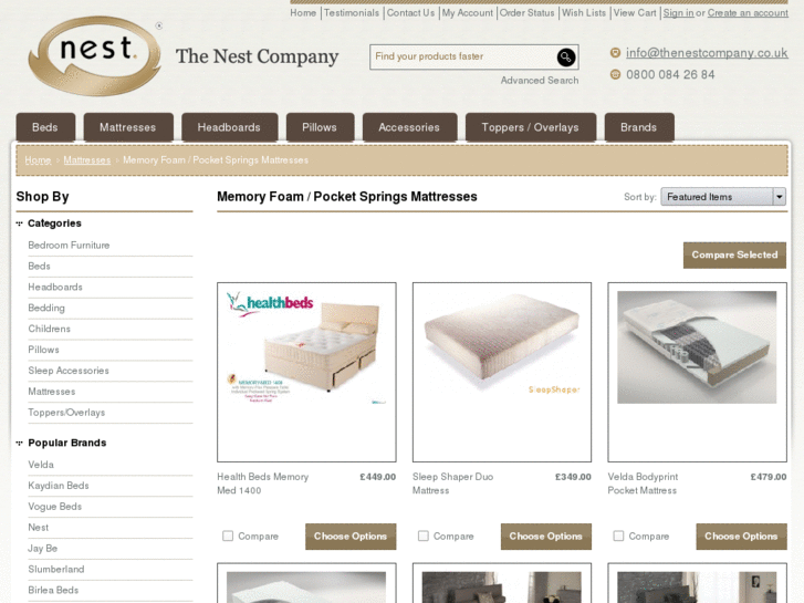 www.pocketsprungmemoryfoammattress.co.uk