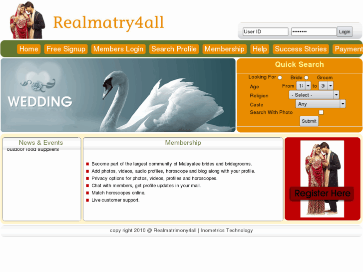 www.realmatrimony4all.com