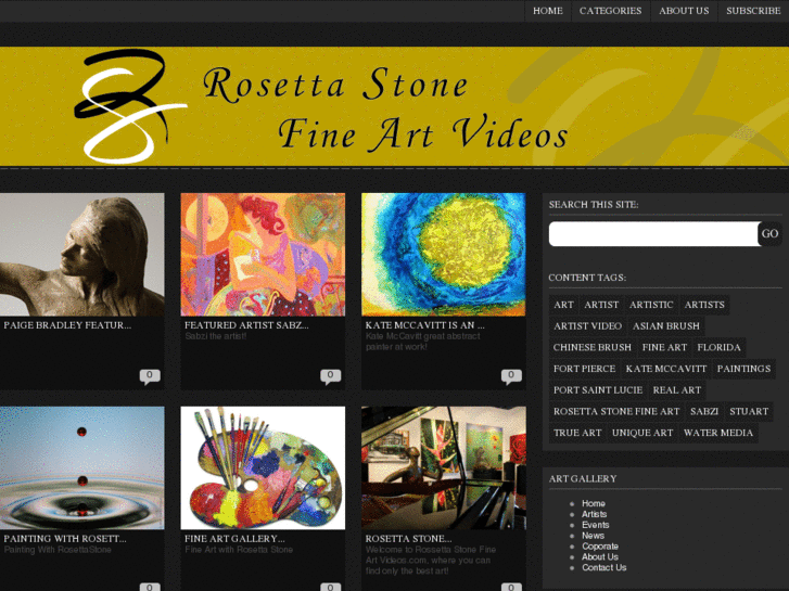 www.rosettastonefineartvideos.com