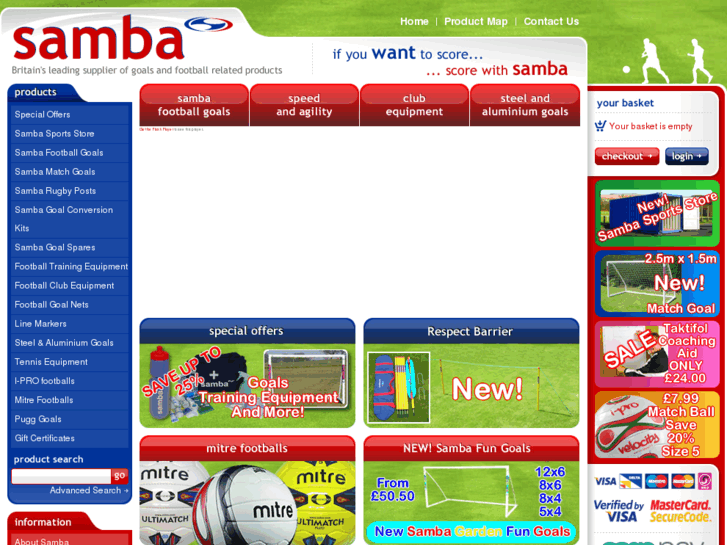 www.sambagoals.co.uk