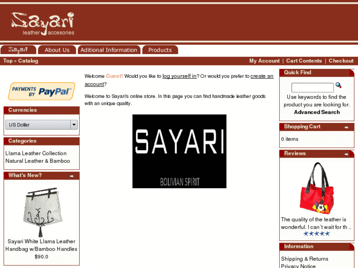 www.sayarileather.com