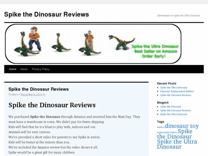 www.spike-the-dinosaur-reviews.com