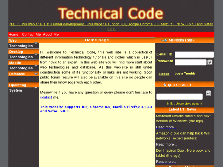 www.technicalcode.com