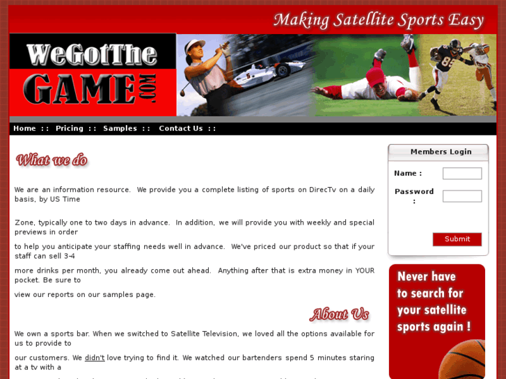 www.wegotthegame.com