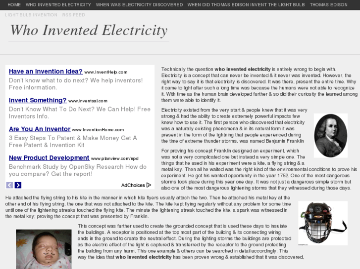 www.whoinventedelectricity.info