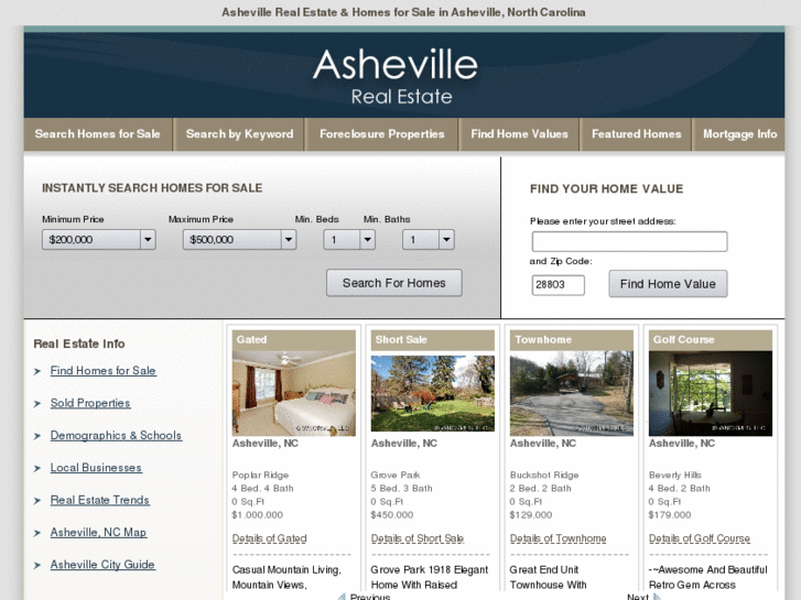 www.asheville-homesforsale.com