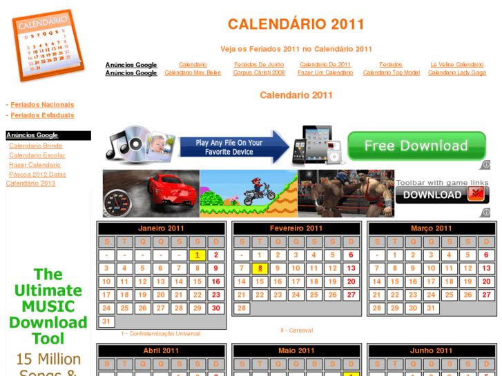 www.calendario2011.com.br