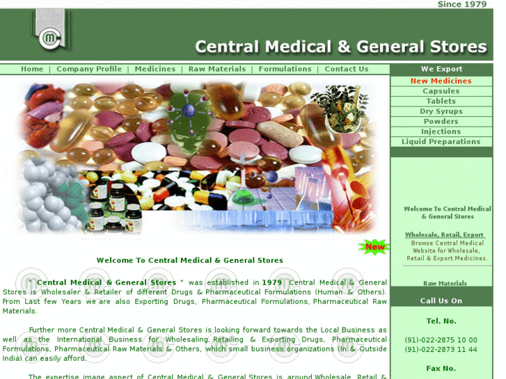 www.centralmedicalindia.com