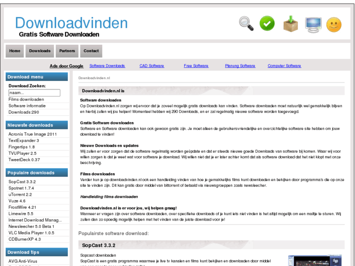 www.downloadvinden.nl