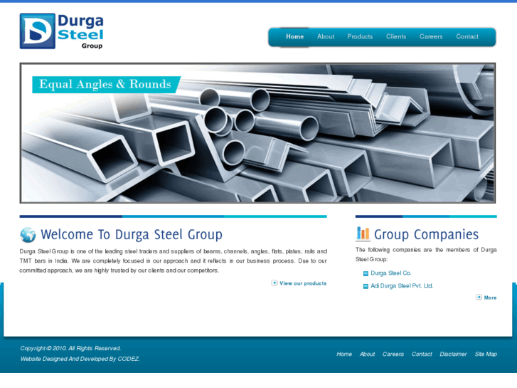 www.durgasteelgroup.com