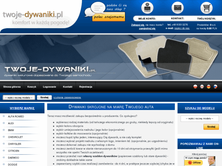 www.dywanikiwelurowe.pl