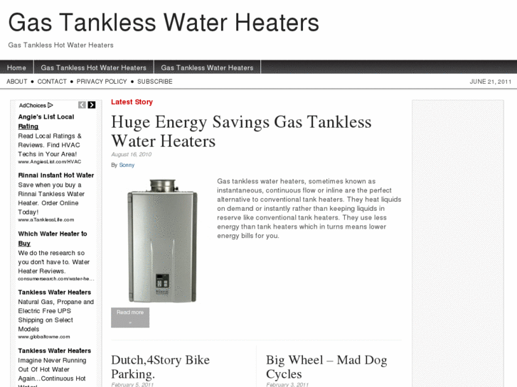 www.gastanklesswaterheaters.net