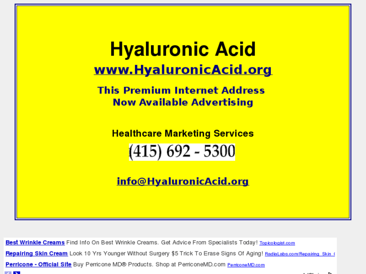 www.hyaluronicacid.org