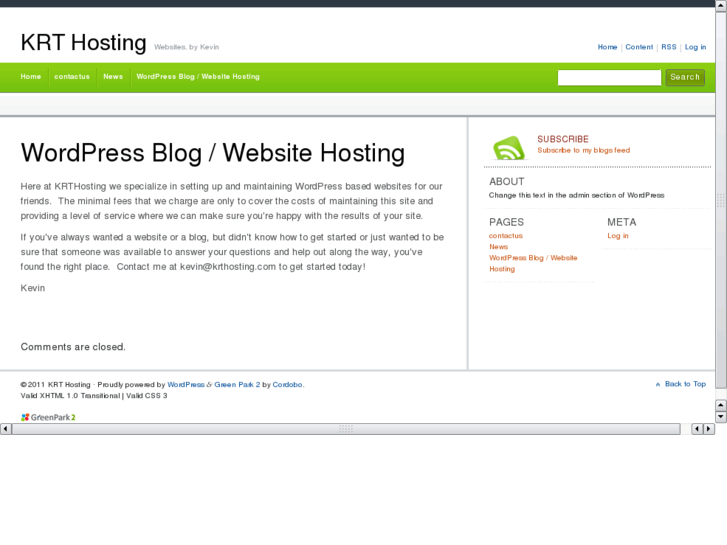 www.krthosting.com