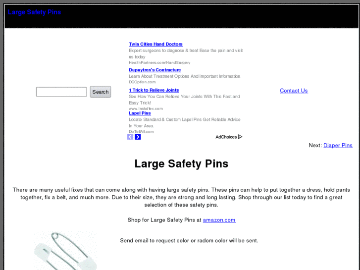 www.largesafetypins.com