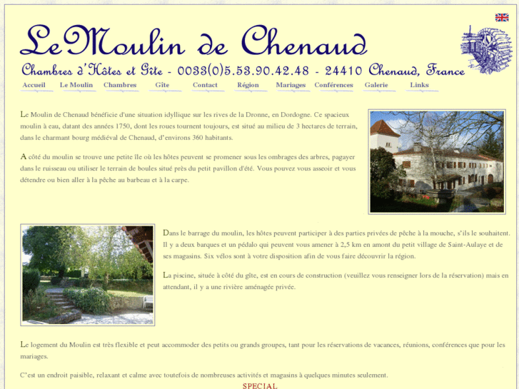 www.lemoulindechenaud.com