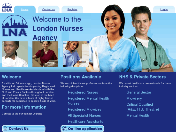 www.londonnursesagency.com