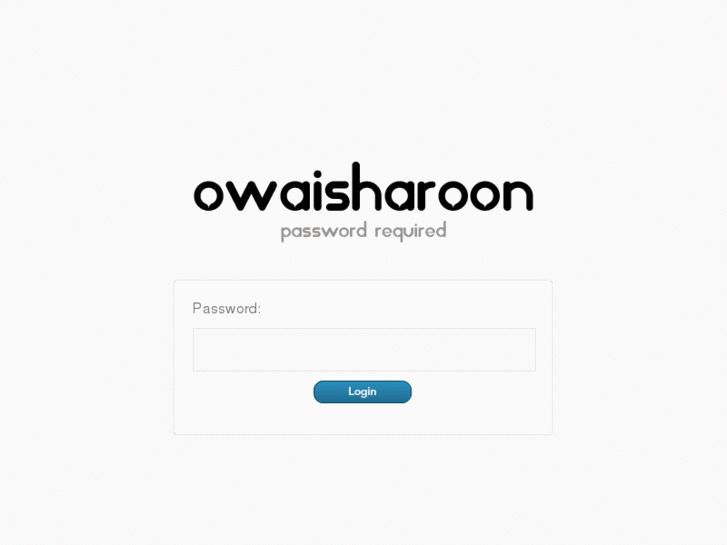 www.owaisharoon.com