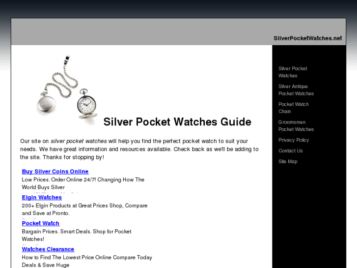 www.silverpocketwatches.net