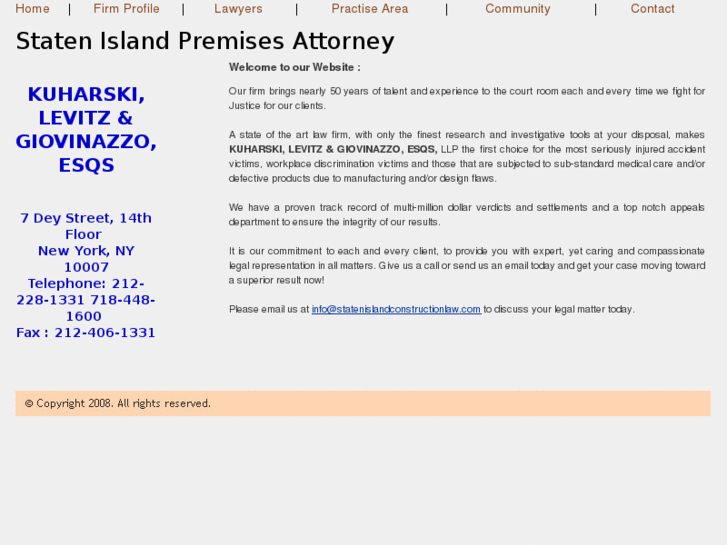 www.statenislandpremisesattorney.mobi