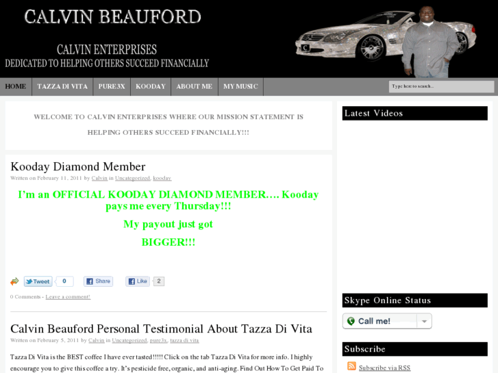 www.calvinbeauford.com