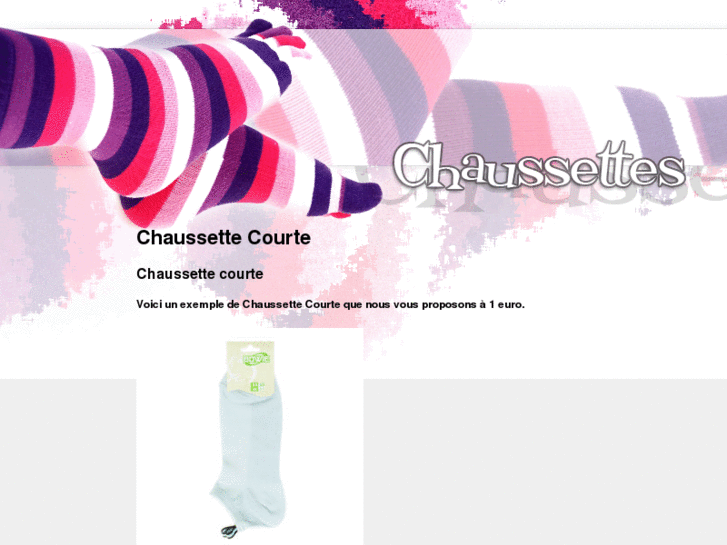 www.chaussettes-courtes.com