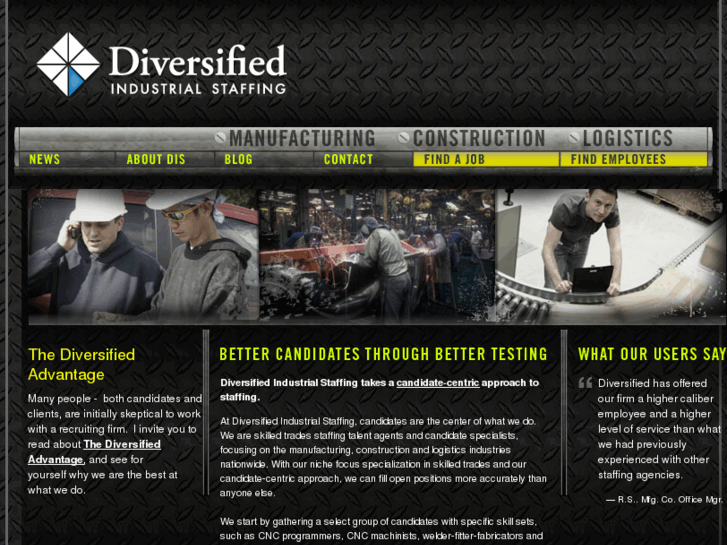 www.diversifiedindustrialstaffing.com