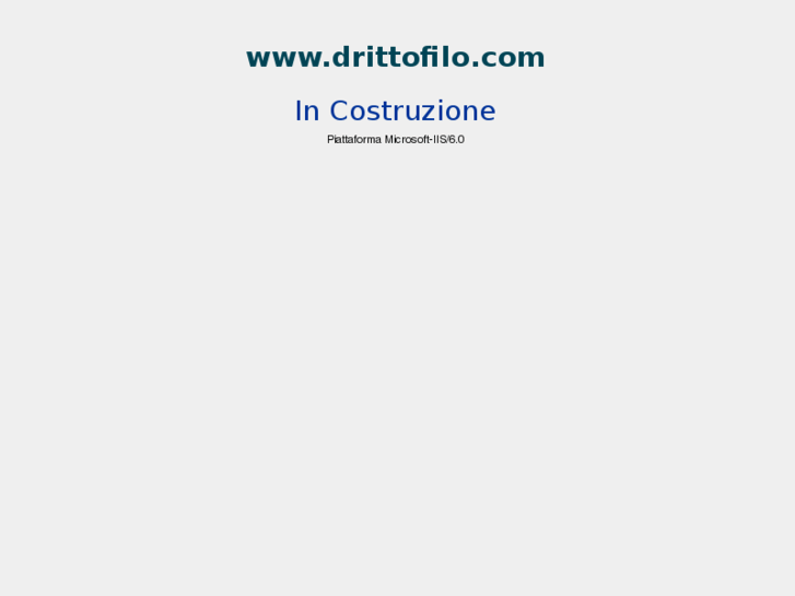 www.drittofilo.com