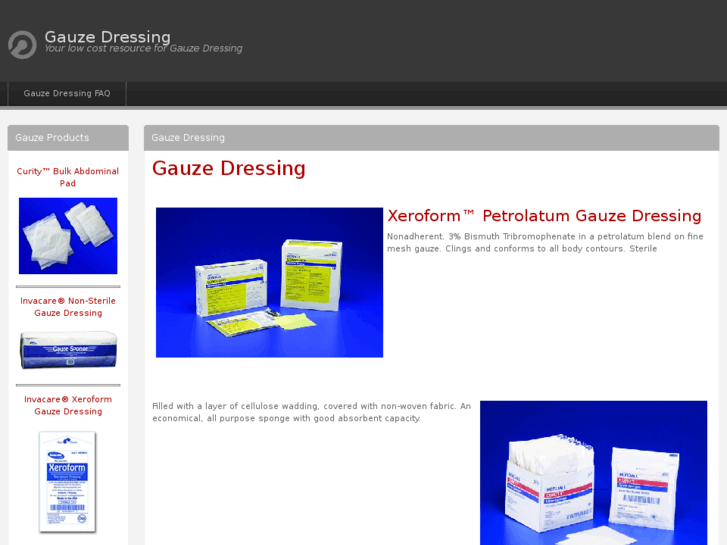 www.gauze-dressing.com