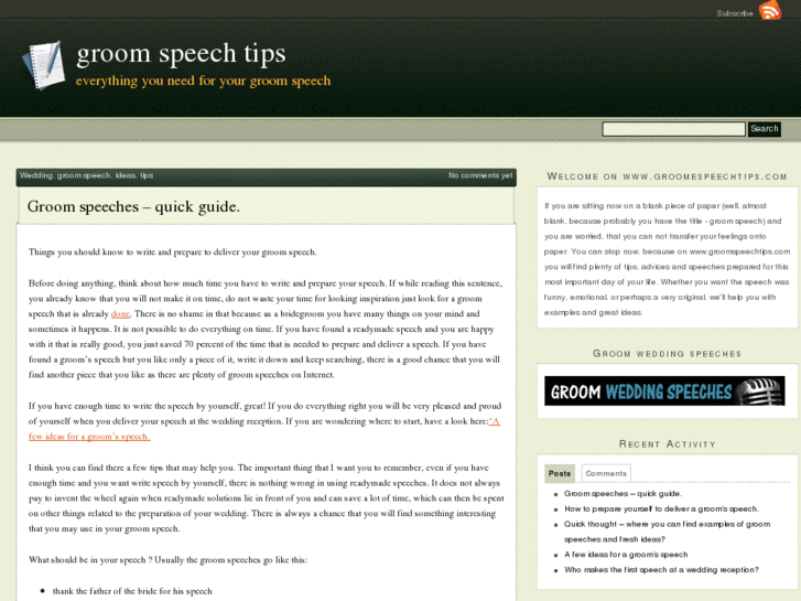 www.groomspeechtips.com