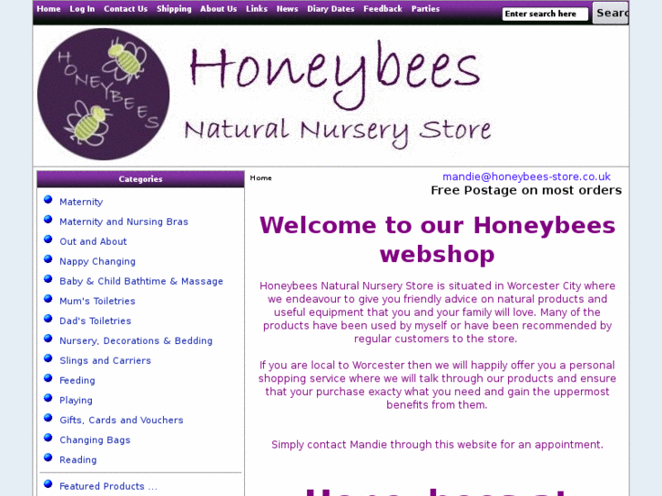 www.honeybees-store.co.uk