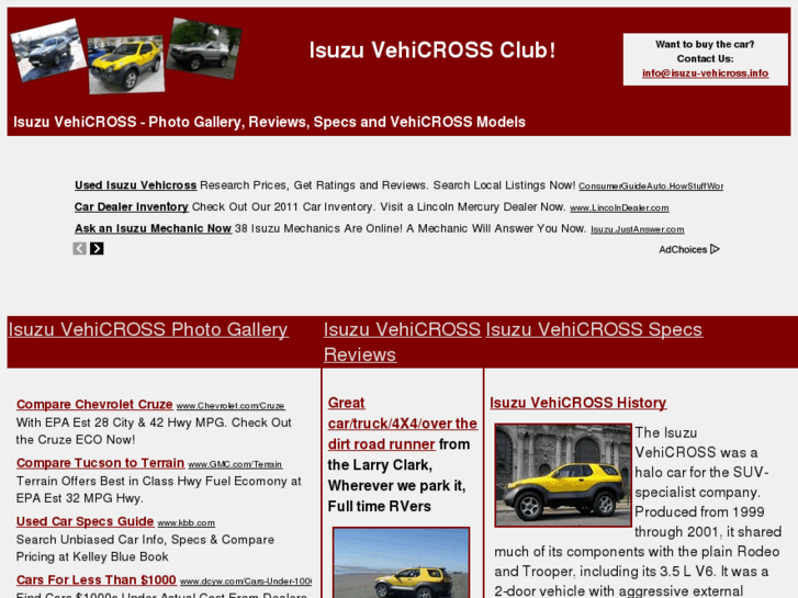 www.isuzu-vehicross.info