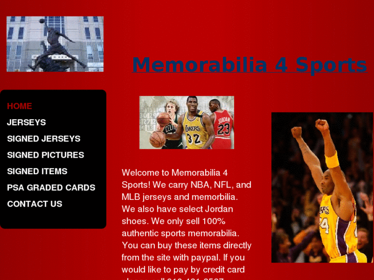 www.memorabilia4sports.com