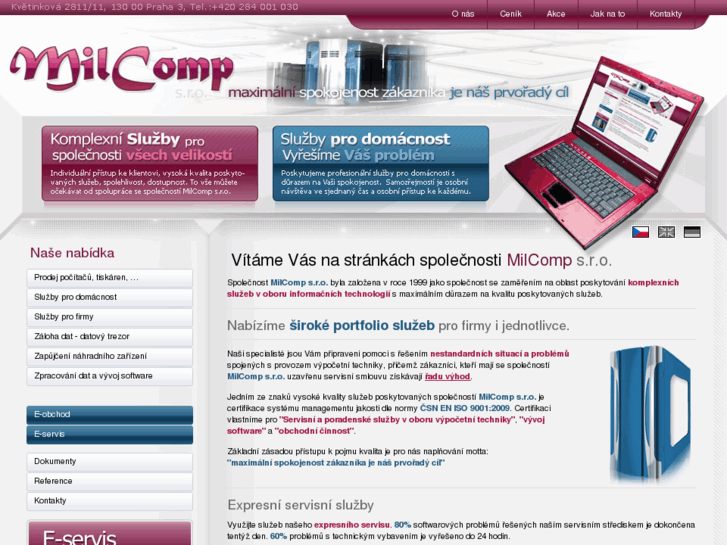 www.milcomp.cz