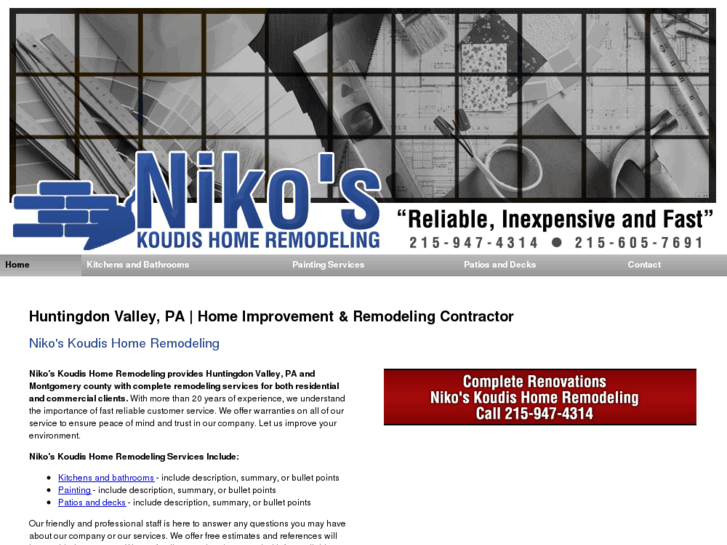 www.nikoshomeimprovement.com