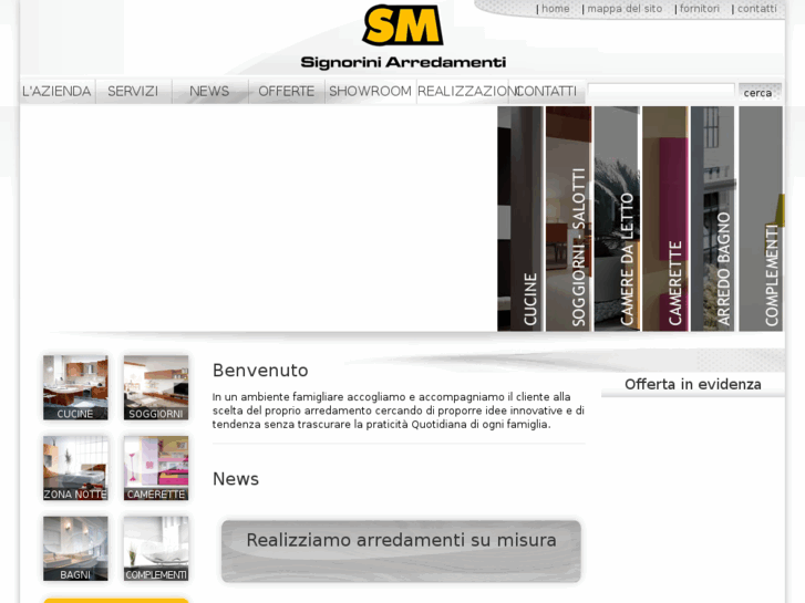 www.signoriniarredamenti.com