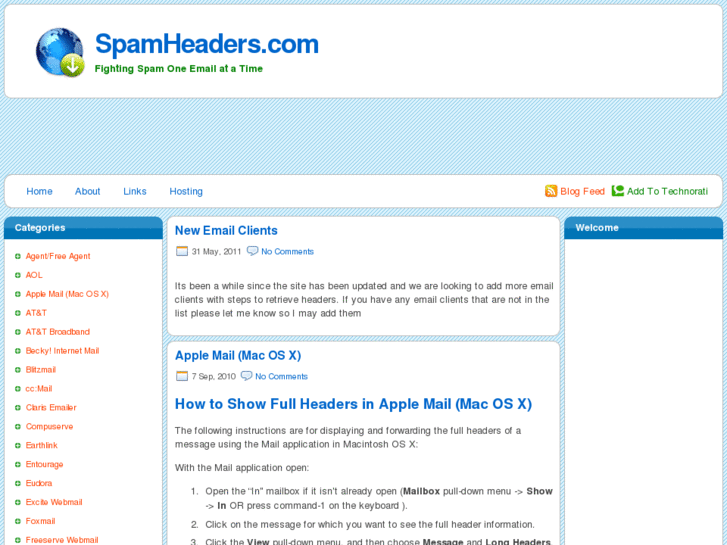 www.spamheaders.com