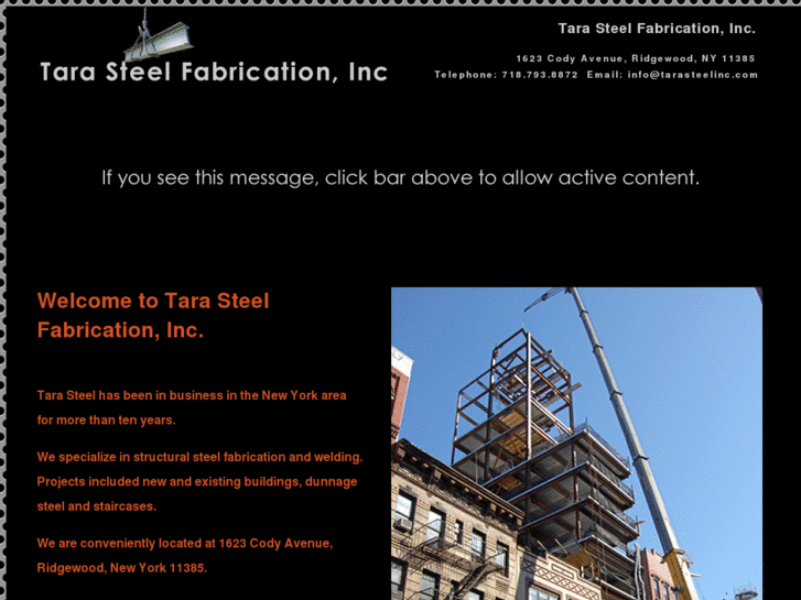 www.tarasteelinc.com