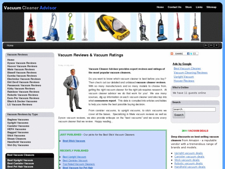 www.vacuum-cleaner-advisor.com