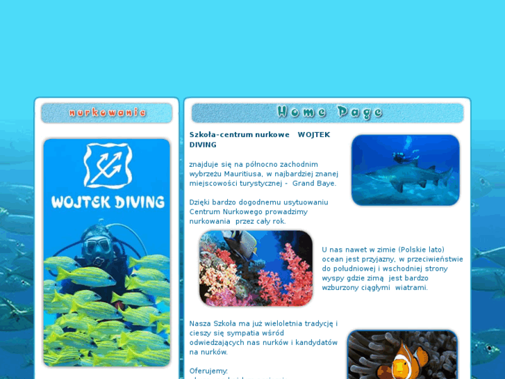 www.wojtekdiving.com